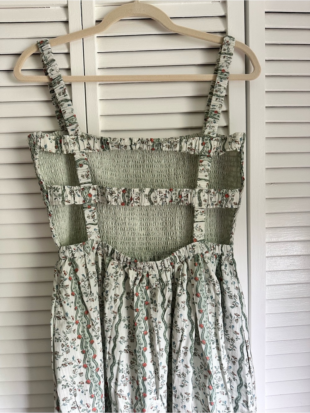 Hill House Anita Nap Dress in Green Provence Floral.  NWOT - Picture 3 of 3